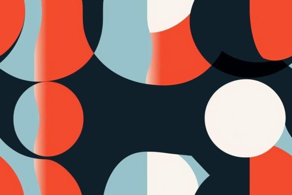 Colorful Minimal Patterns: Integrating Visual Simplicity into Professional Workflows