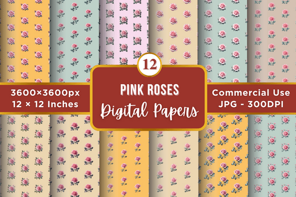 Evaluating Pink Roses Digital Paper Patterns for Creative Projects