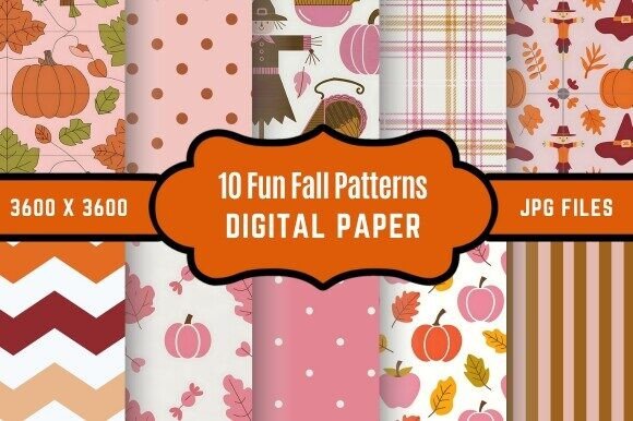 Fun Fall Patterns for Creative Projects
