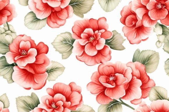 Leaf Patterns Floral Illustration Print: A Fresh Design Asset