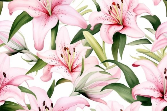 Lily Patterns Digital Art: Elevate Your Brand with Unique Typography