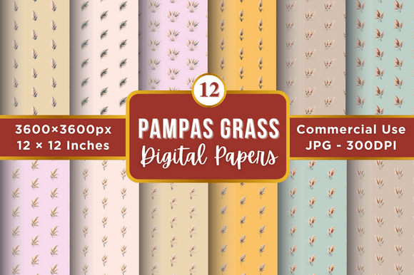 Pampas Grass Digital Paper Patterns: A Comprehensive Evaluation