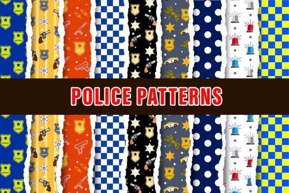 Police Digital Papers Patterns: The Ultimate Resource for Creative Projects