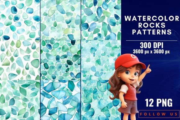 Watercolor Rocks Patterns: A Review of Earthy Elegance